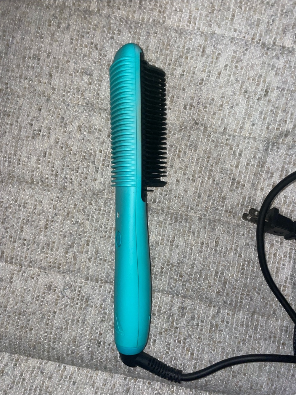 Turquoise Heated Hair Straightening Brush